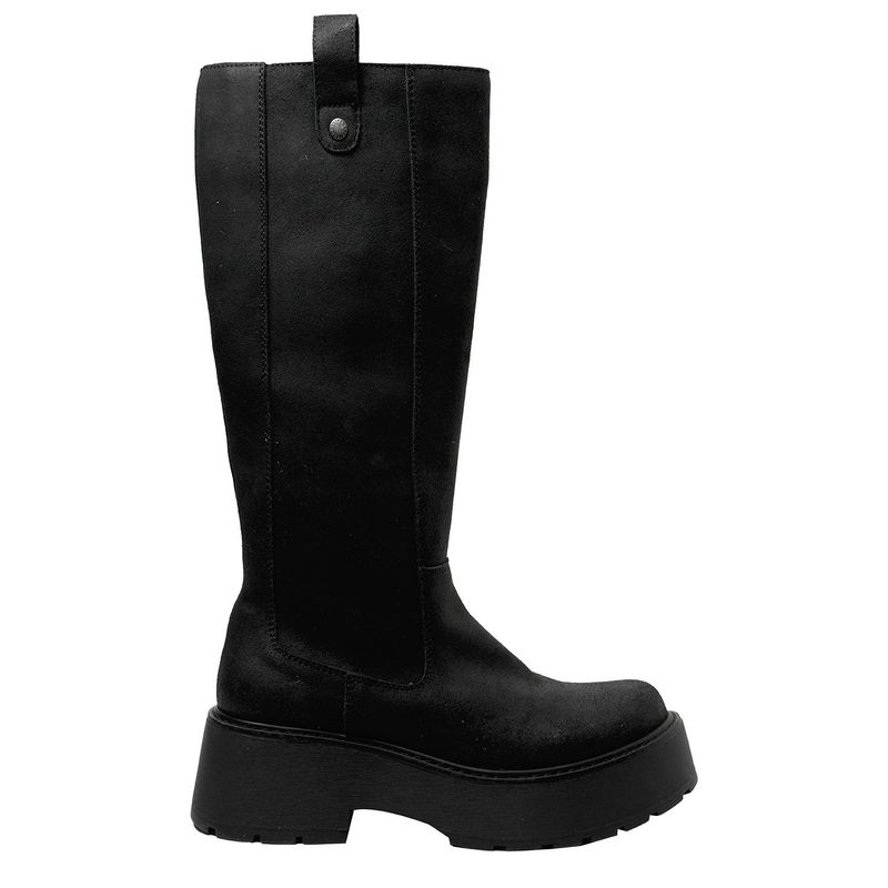 ROMANO - Bota Mujer Cuero Negro Romano