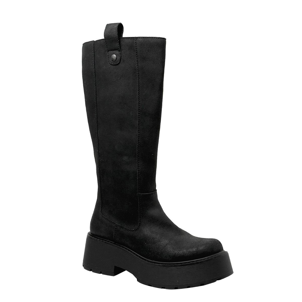 ROMANO - Bota Mujer Cuero Negro Romano