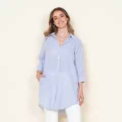 WADOS - Blusa Manga Larga Algodón Mujer