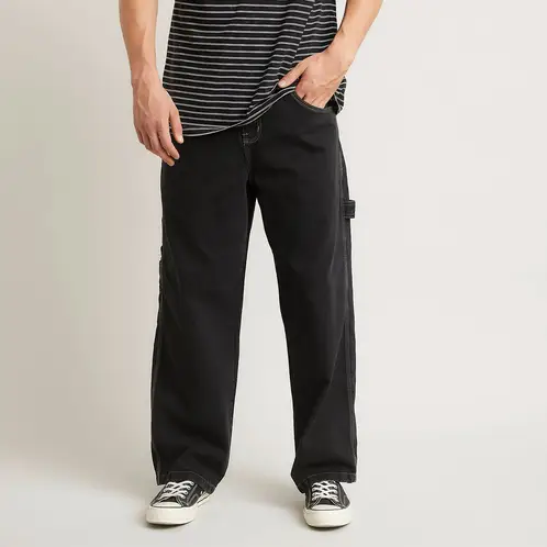 AMERICANINO - Jeans Carpintero Straight Fit Tiro Alto Hombre