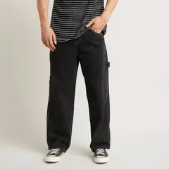 AMERICANINO - Jeans Carpintero Straight Fit Tiro Alto Hombre