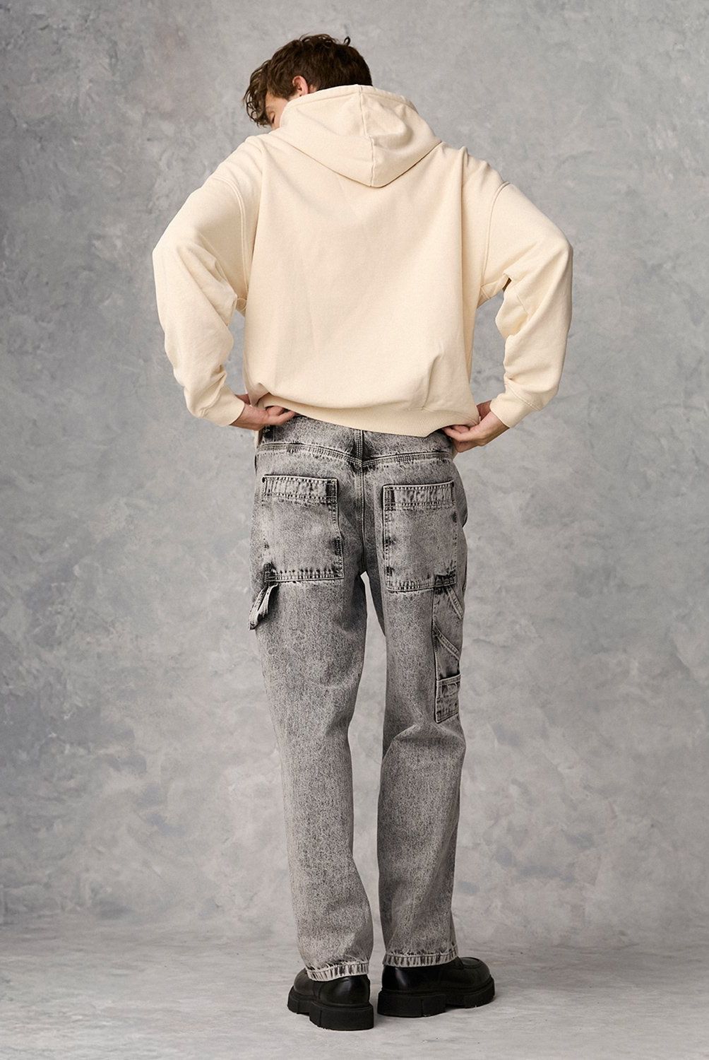 AMERICANINO - Jeans Carpintero Americanino Straight Fit Tiro Alto Hombre