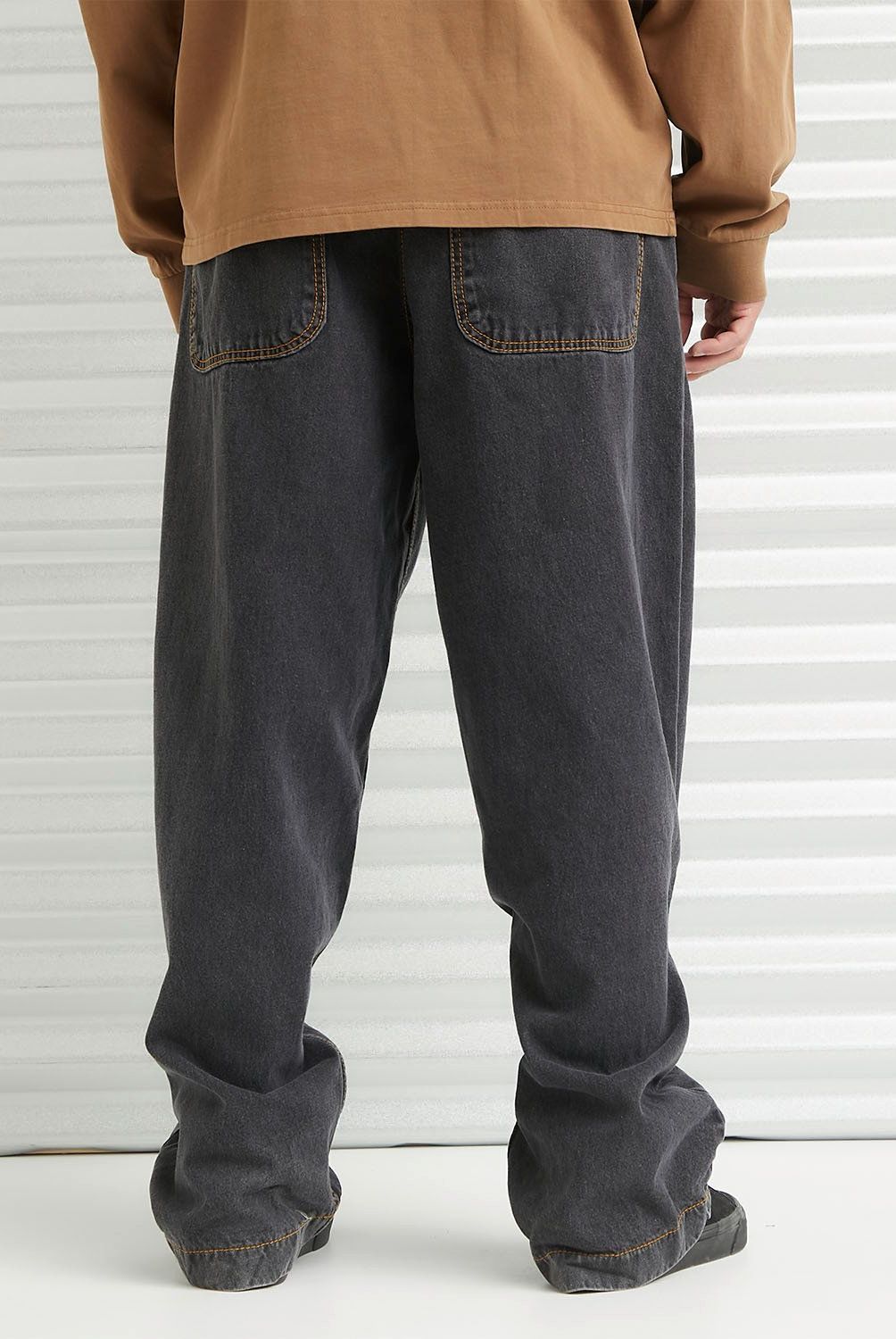AMERICANINO - Jeans Baggy Tiro Medio Hombre Americanino