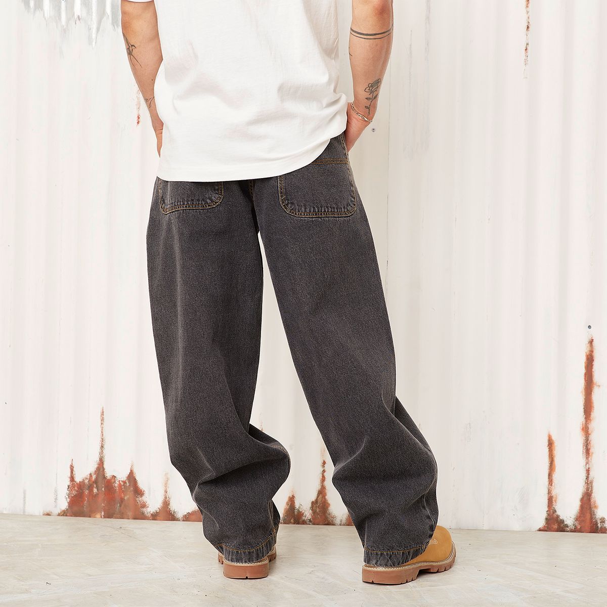 AMERICANINO - Jeans Fit Baggy Hombre Americanino