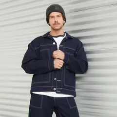 AMERICANINO - Chaqueta Denim Raw Hombre