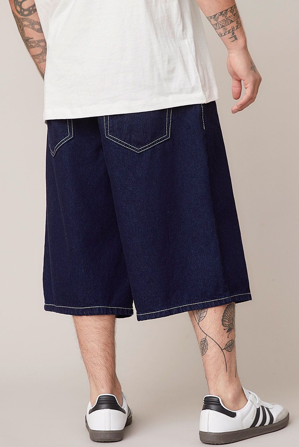 AMERICANINO - Bermuda Denim Baggy Algodón Americanino Hombre