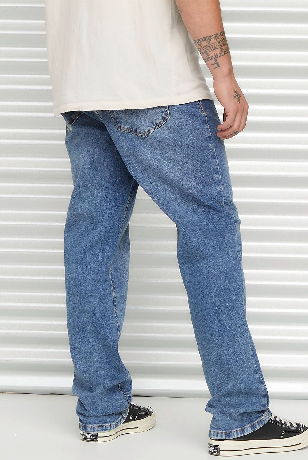 AMERICANINO - Jeans Straight Tiro Medio Hombre Americanino