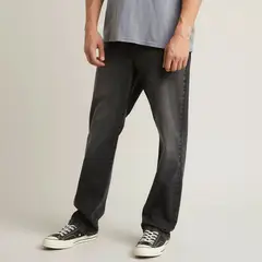 AMERICANINO - Jeans Straight Tiro Medio Hombre Algodón