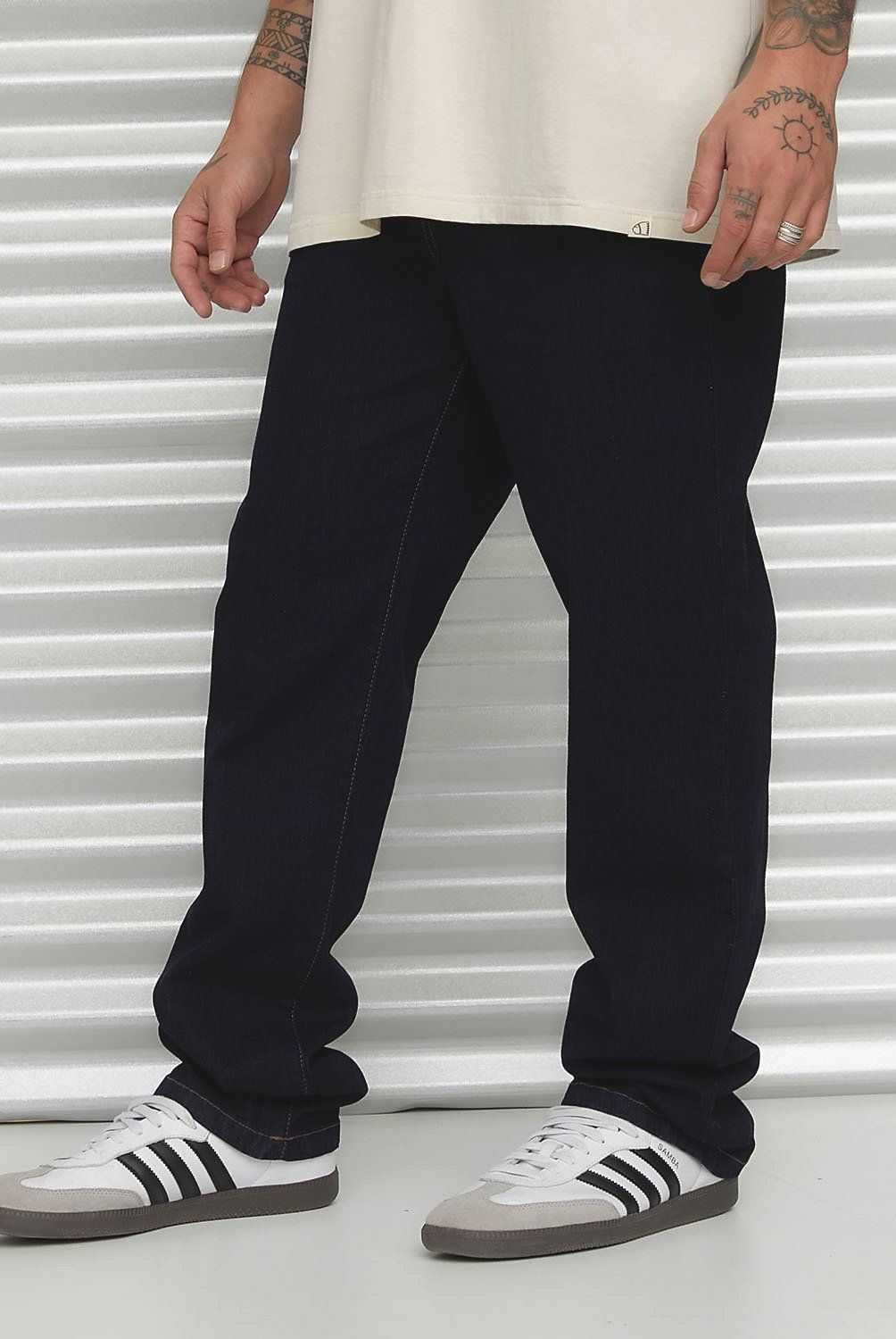 AMERICANINO - Jeans Straight Tiro Medio Hombre Americanino