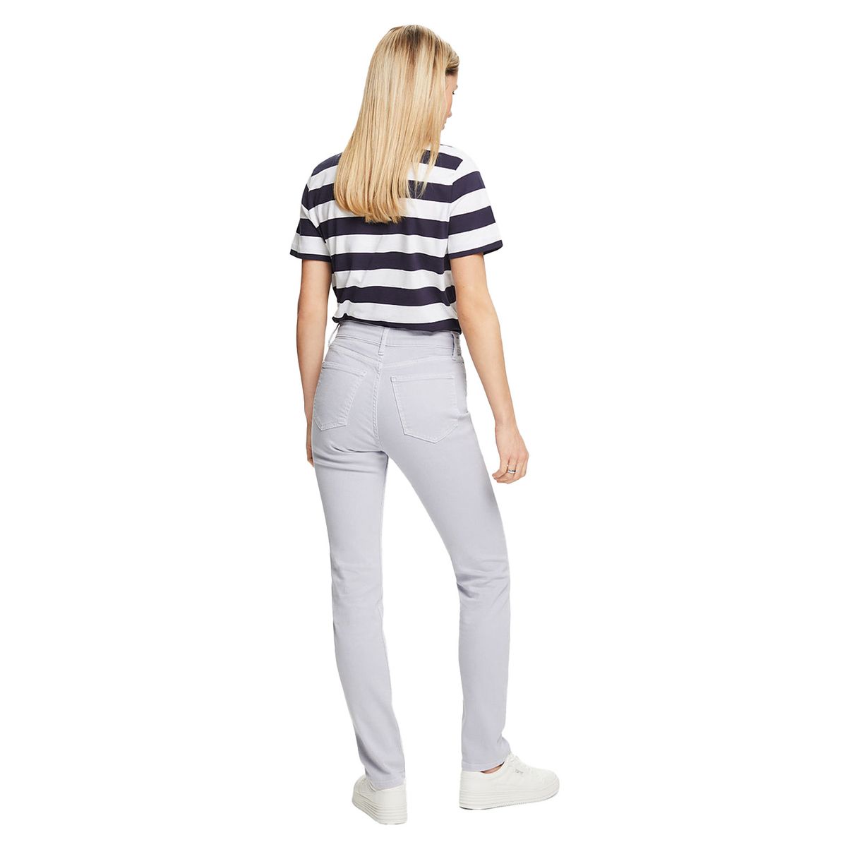 ESPRIT - Pantalón Slim Tiro Medio Mujer Esprit