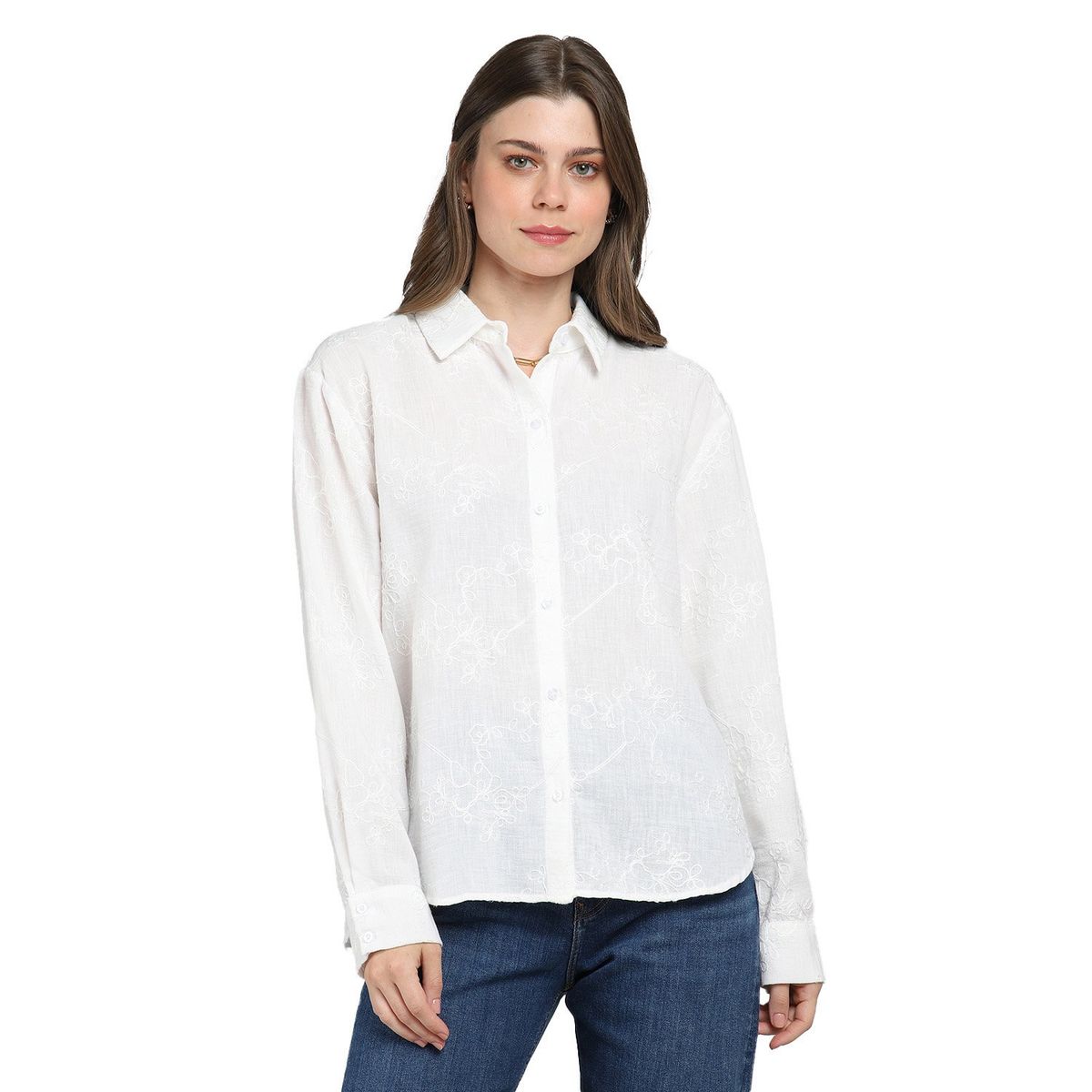 ESPRIT - Blusa Manga Larga Mujer Esprit