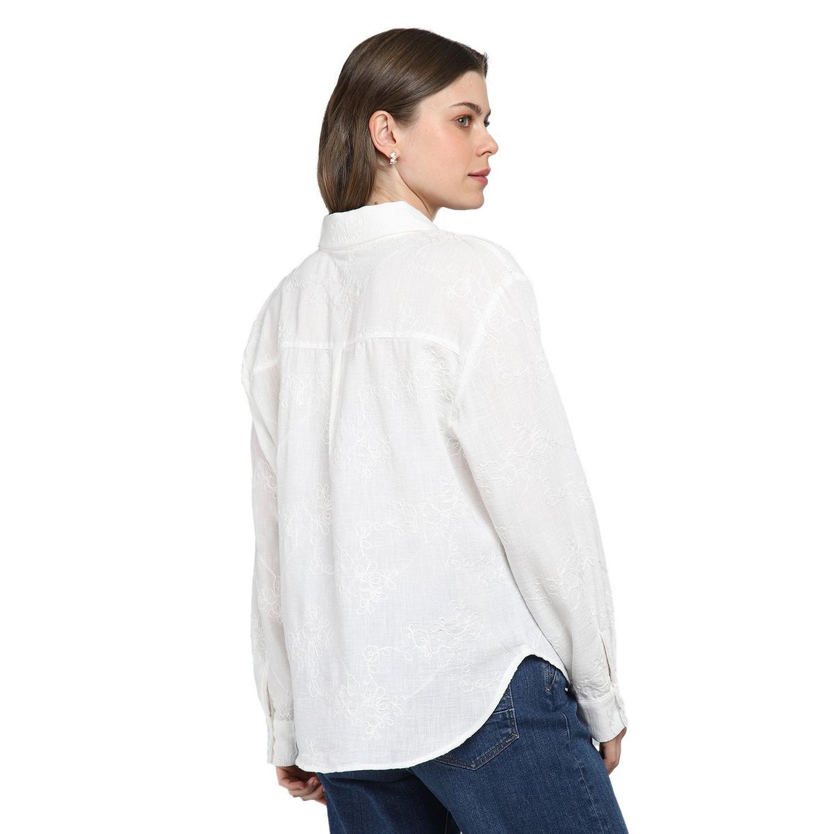 ESPRIT - Blusa Manga Larga Mujer Esprit