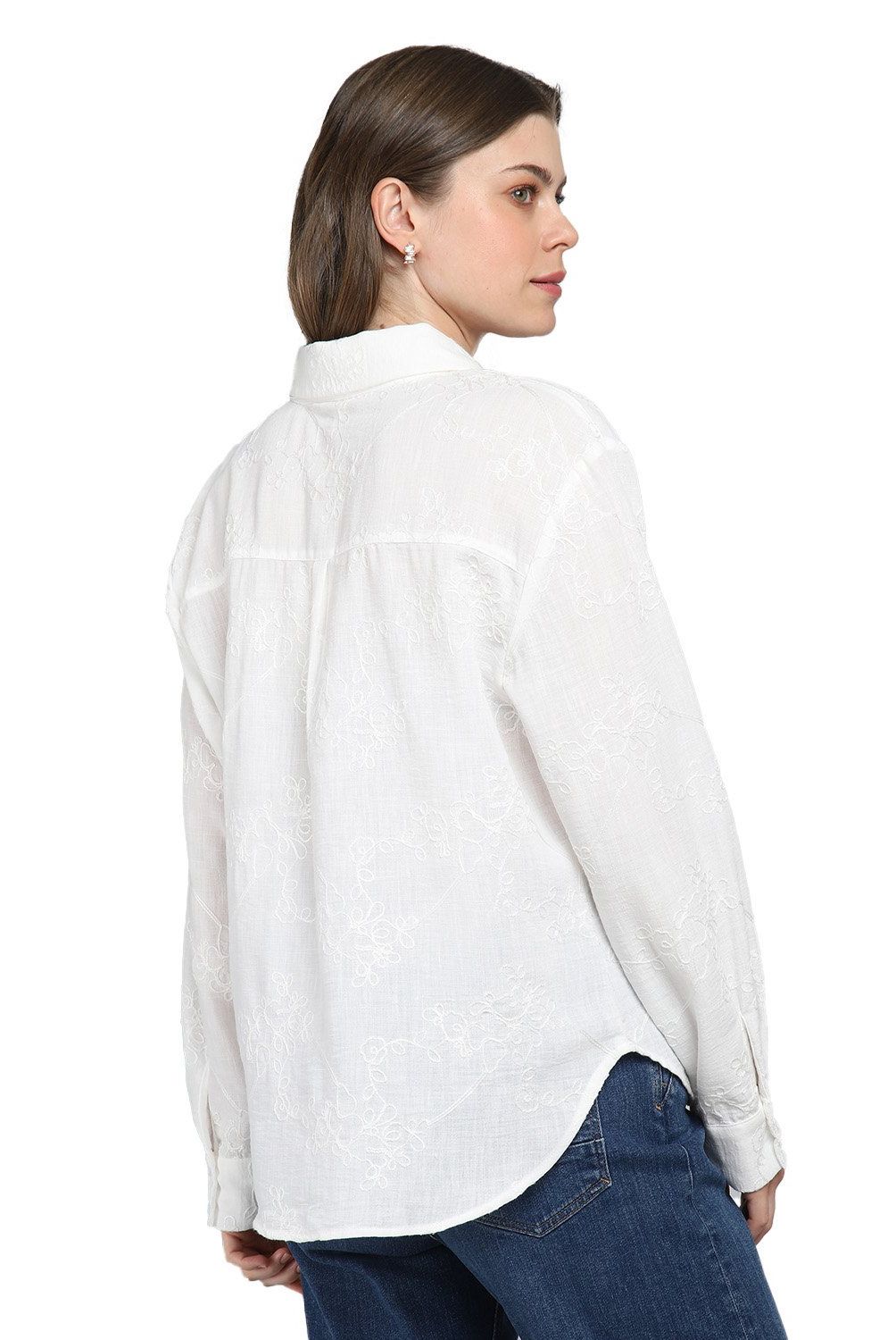 ESPRIT - Blusa Manga Larga Mujer Esprit