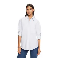 ESPRIT - Blusa Manga Larga Algodón Mujer