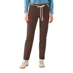 ESPRIT - Pantalón Slim Tiro Medio Mujer