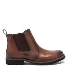 GUANTE - Botín Hombre Cuero Café