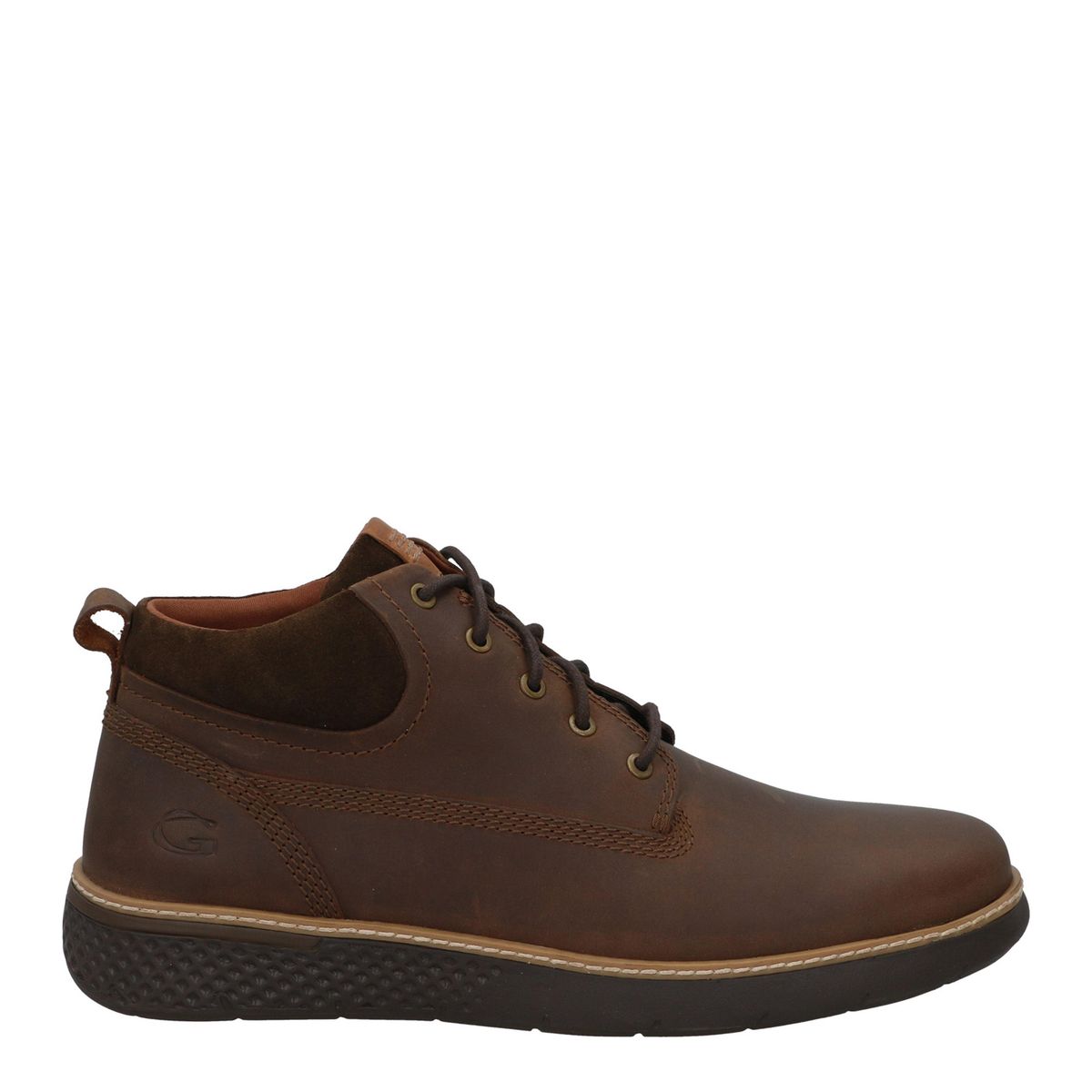 GUANTE - Botín Hombre Cuero Café Guante