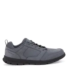 GUANTE - Zapato Casual Hombre Cuero Gris