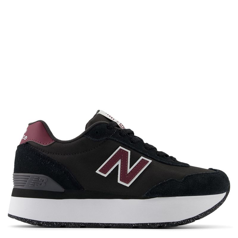NEW BALANCE - 515H Zapatilla Urbana Mujer Cuero Negro New Balance