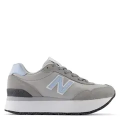 NEW BALANCE - 515H Zapatilla Urbana Mujer Cuero Gris