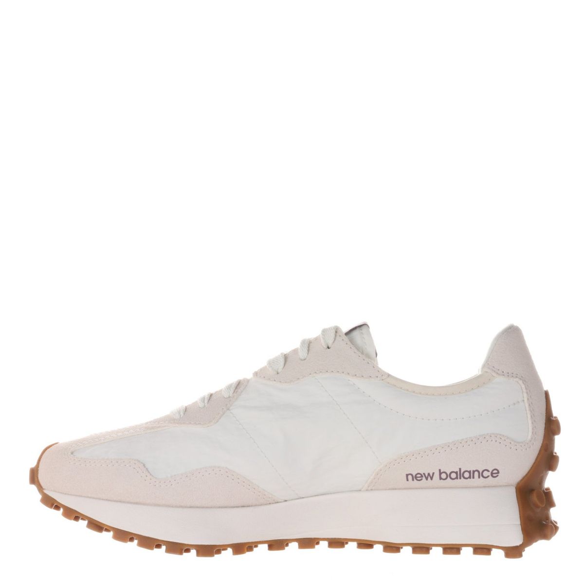 NEW BALANCE - 327 Zapatilla Urbana Mujer Cuero Blanco New Balance