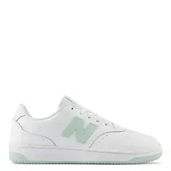 NEW BALANCE - BB80 Zapatilla Urbana Mujer Cuero Blanco