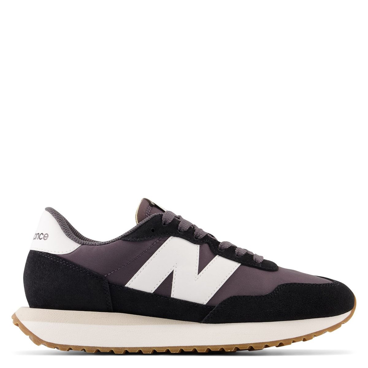 NEW BALANCE - 237 Zapatilla Urbana Mujer Cuero Negro New Balance