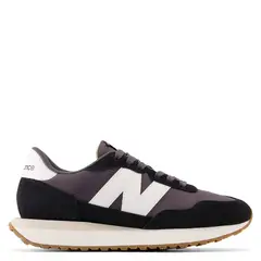 NEW BALANCE - 237 Zapatilla Urbana Mujer Cuero Negro