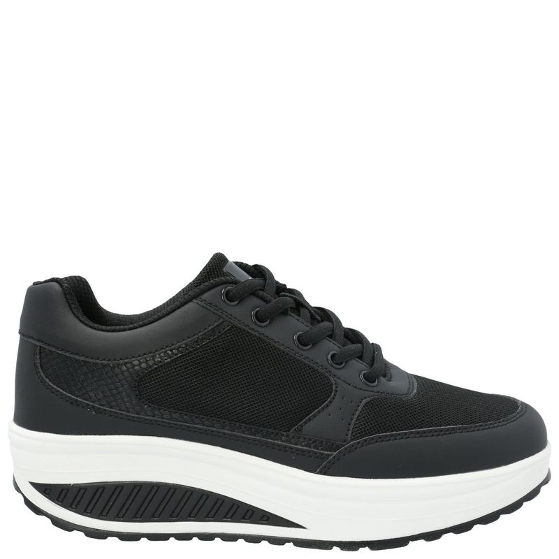 AZALEIA - Coral Zapatilla Mujer Negro Azaleia