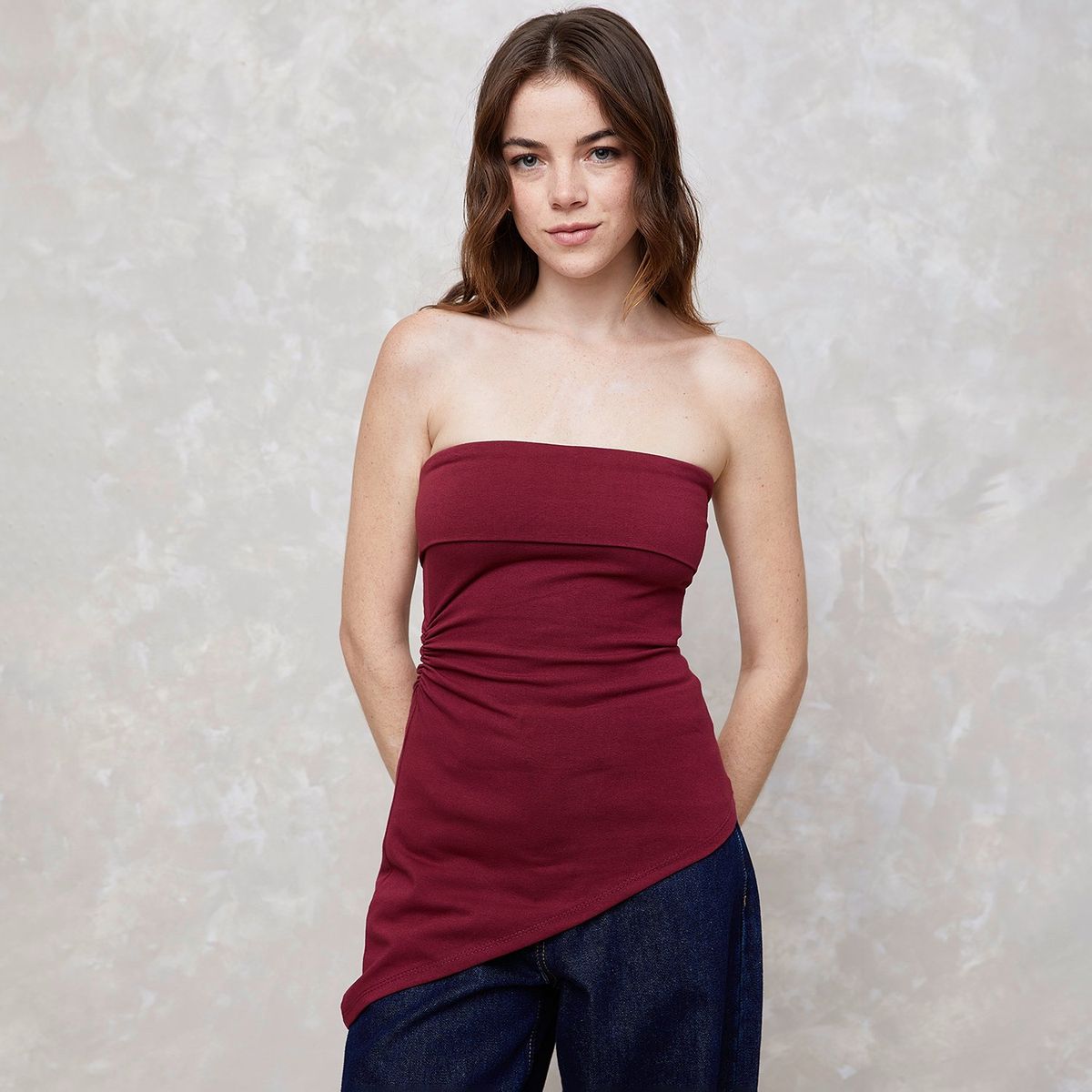 SYBILLA - Peto Sin Mangas Algodón Mujer Sybilla