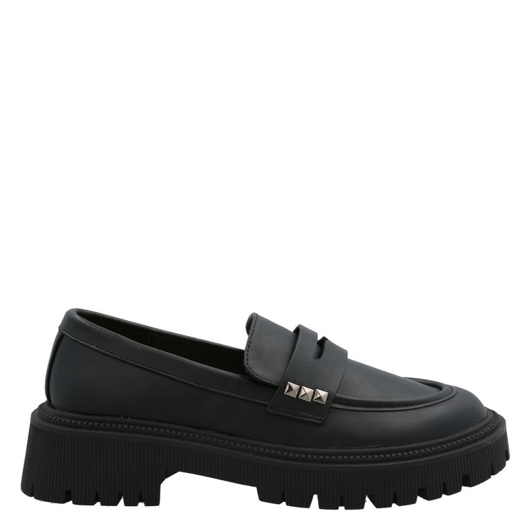 West Mocasin Mujer Negro