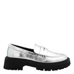 AZALEIA - Zapato Casual Mujer Plateado
