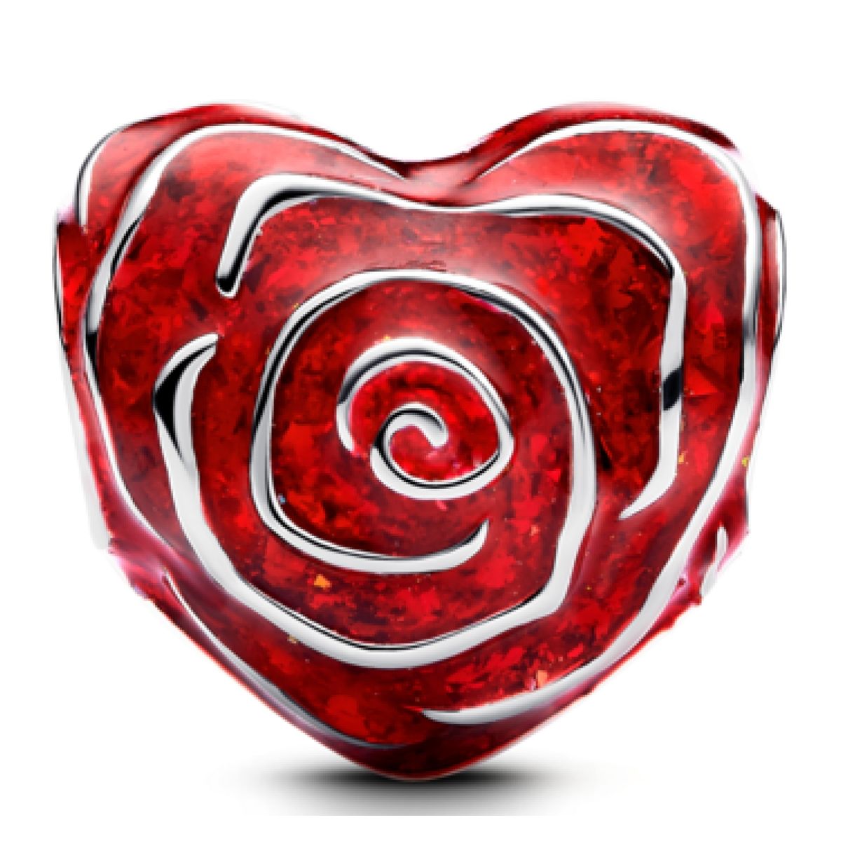 PANDORA - Charm Corazón Rosa TU Mujer Pandora