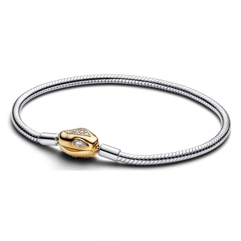 PANDORA - Brazalete Cierre Serpiente Mujer Pandora