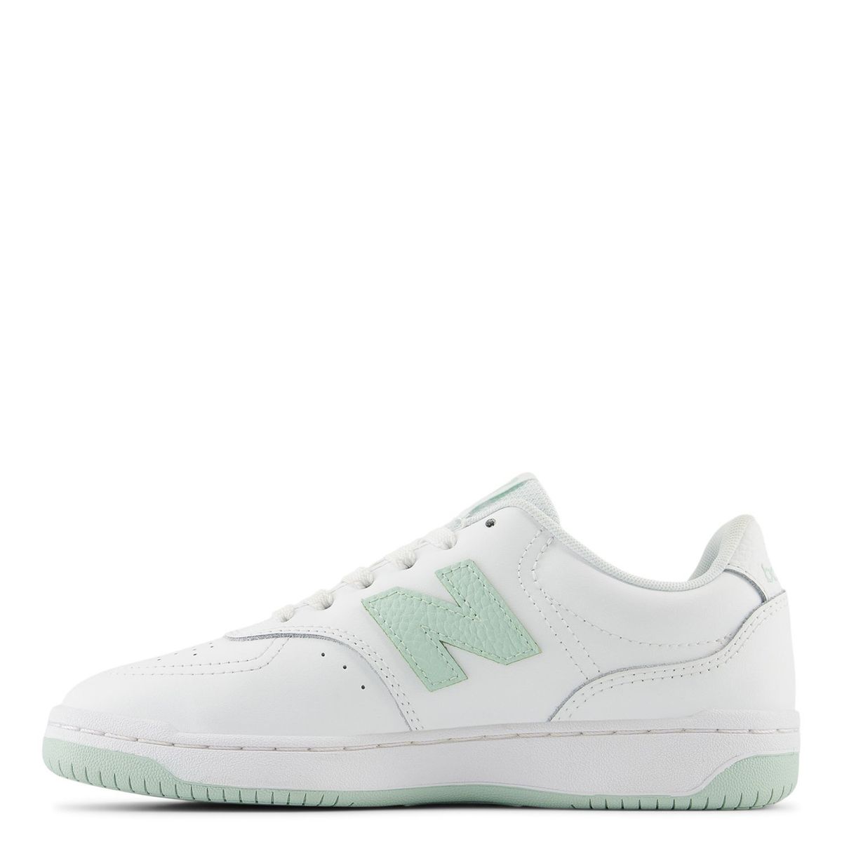 NEW BALANCE - BB80 Zapatilla Urbana Mujer Cuero Blanco New Balance