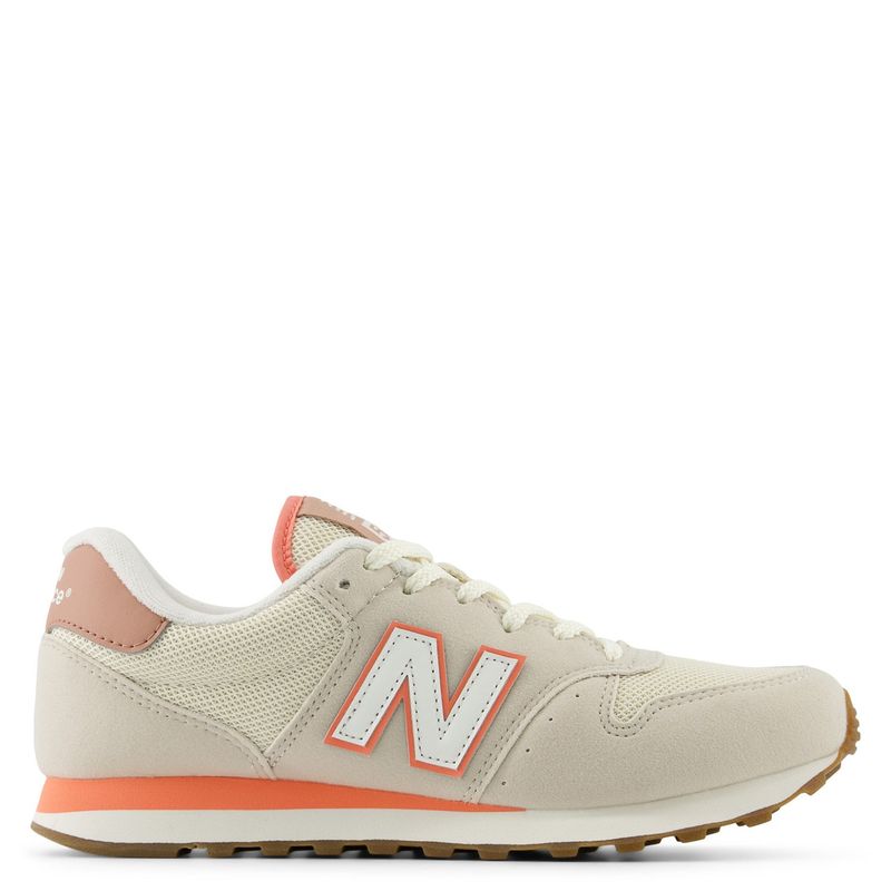 NEW BALANCE - 500 Zapatilla Urbana Mujer Beige New Balance