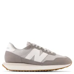 NEW BALANCE - 237 Zapatilla Urbana Mujer Cuero Gris