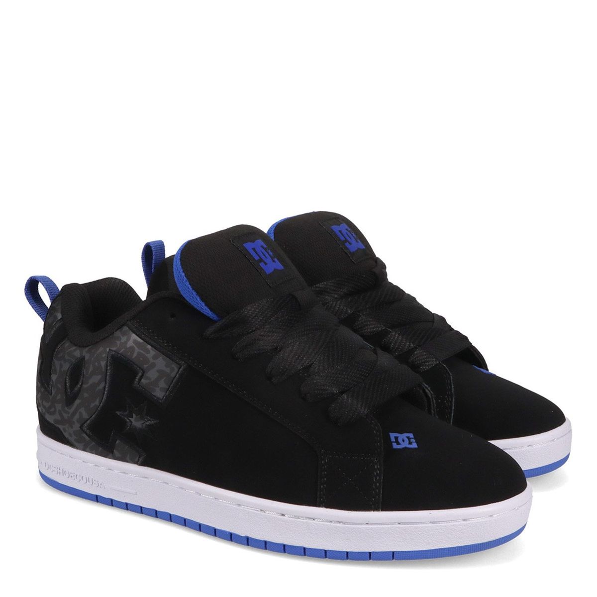 DC SHOES - Court Graffik Zapatilla Urbana Hombre Cuero Negro Dc Shoes