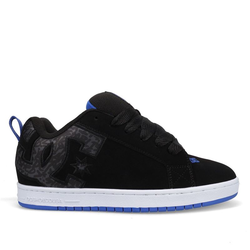 DC SHOES - Court Graffik Zapatilla Urbana Hombre Cuero Negro DC Shoes