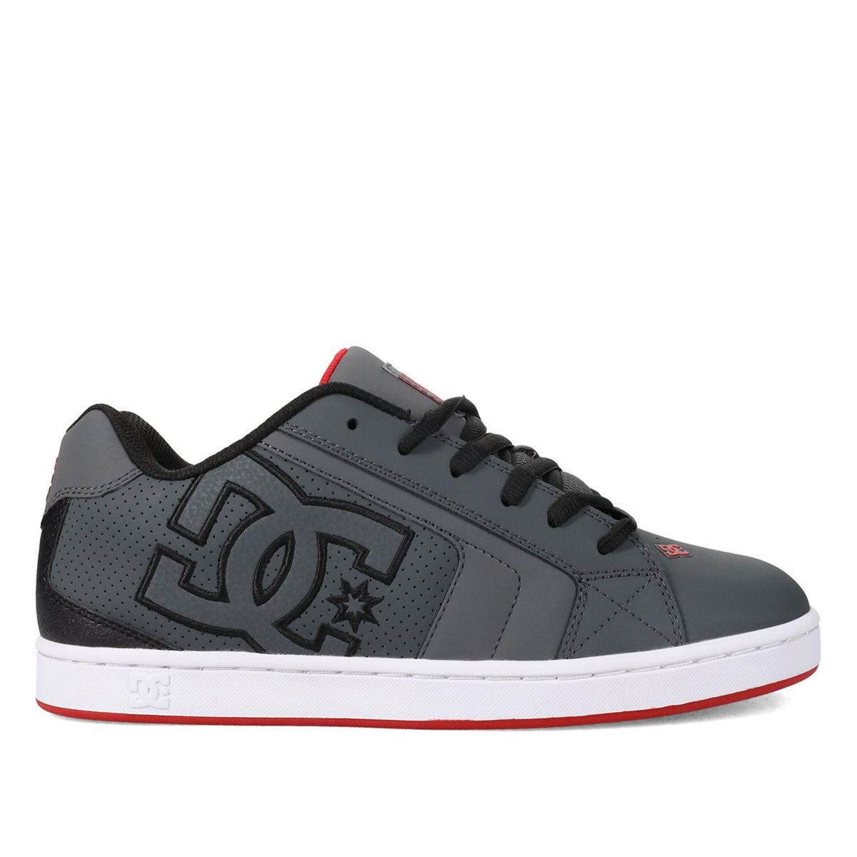 DC SHOES - Net BR2 Zapatilla Urbana Hombre Cuero Gris DC Shoes
