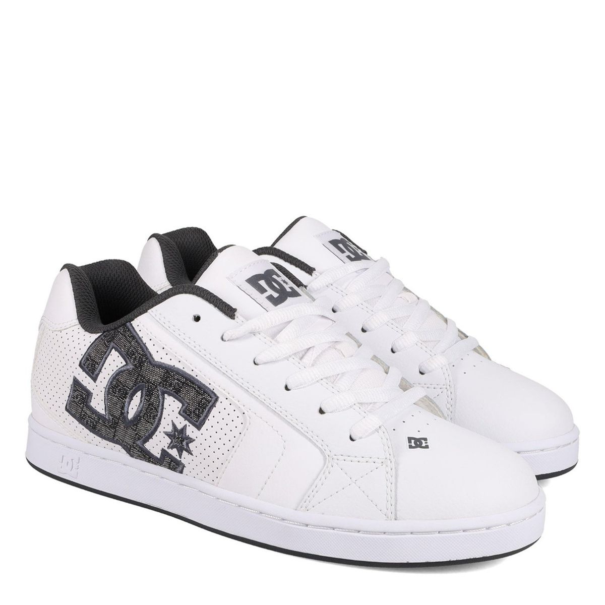 DC SHOES - Net WMN Zapatilla Urbana Hombre Cuero Blanco DC Shoes