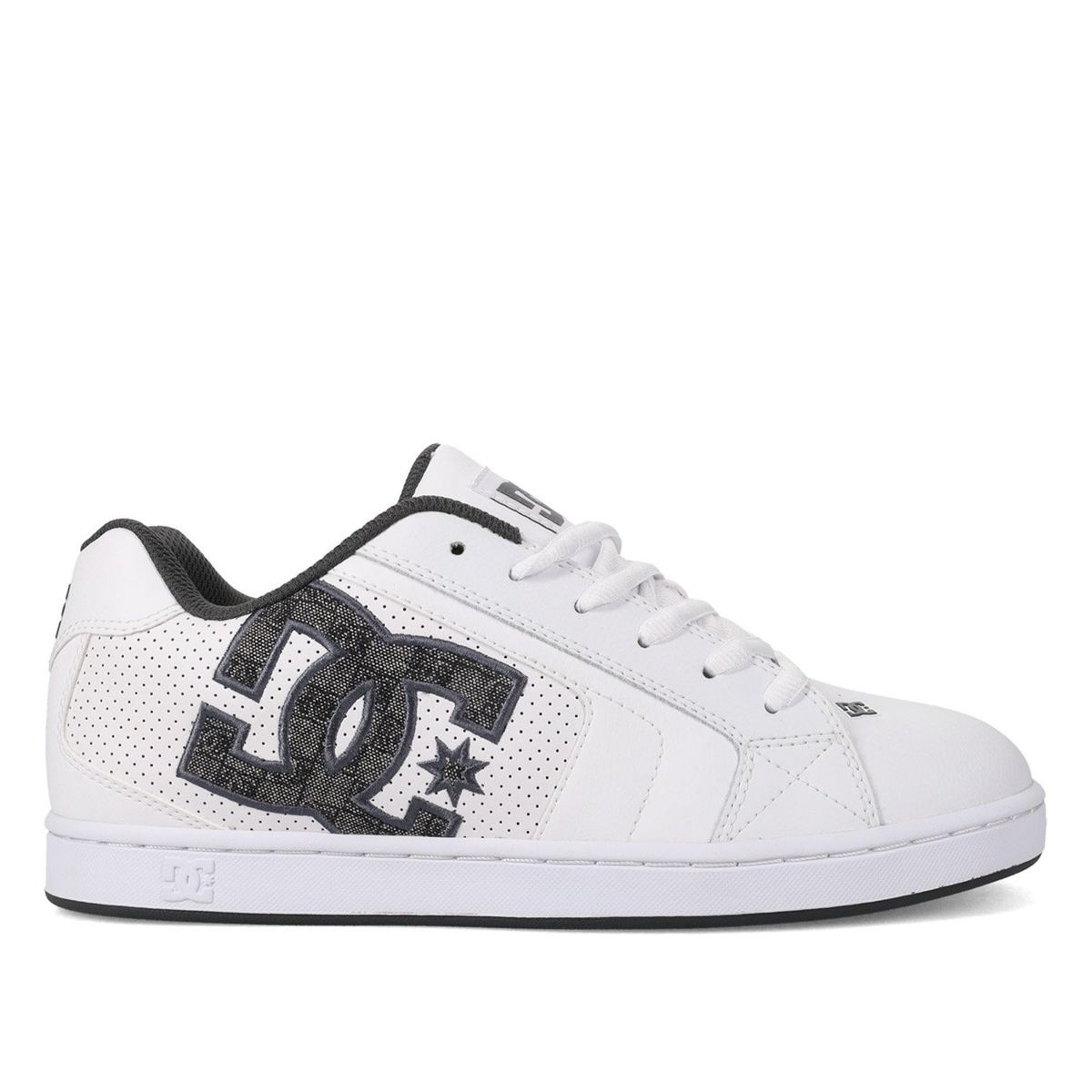 DC SHOES - Net WMN Zapatilla Urbana Hombre Cuero Blanco DC Shoes