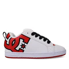 DC SHOES - Court Graffik Zapatilla Urbana Hombre Cuero Blanco