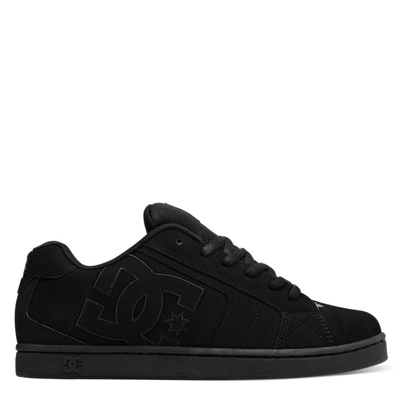 DC SHOES - Net 3Bk Zapatilla Urbana Hombre Cuero Negro Dc Shoes