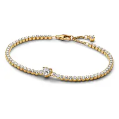PANDORA - Brazalete Corazón Brillante Mujer