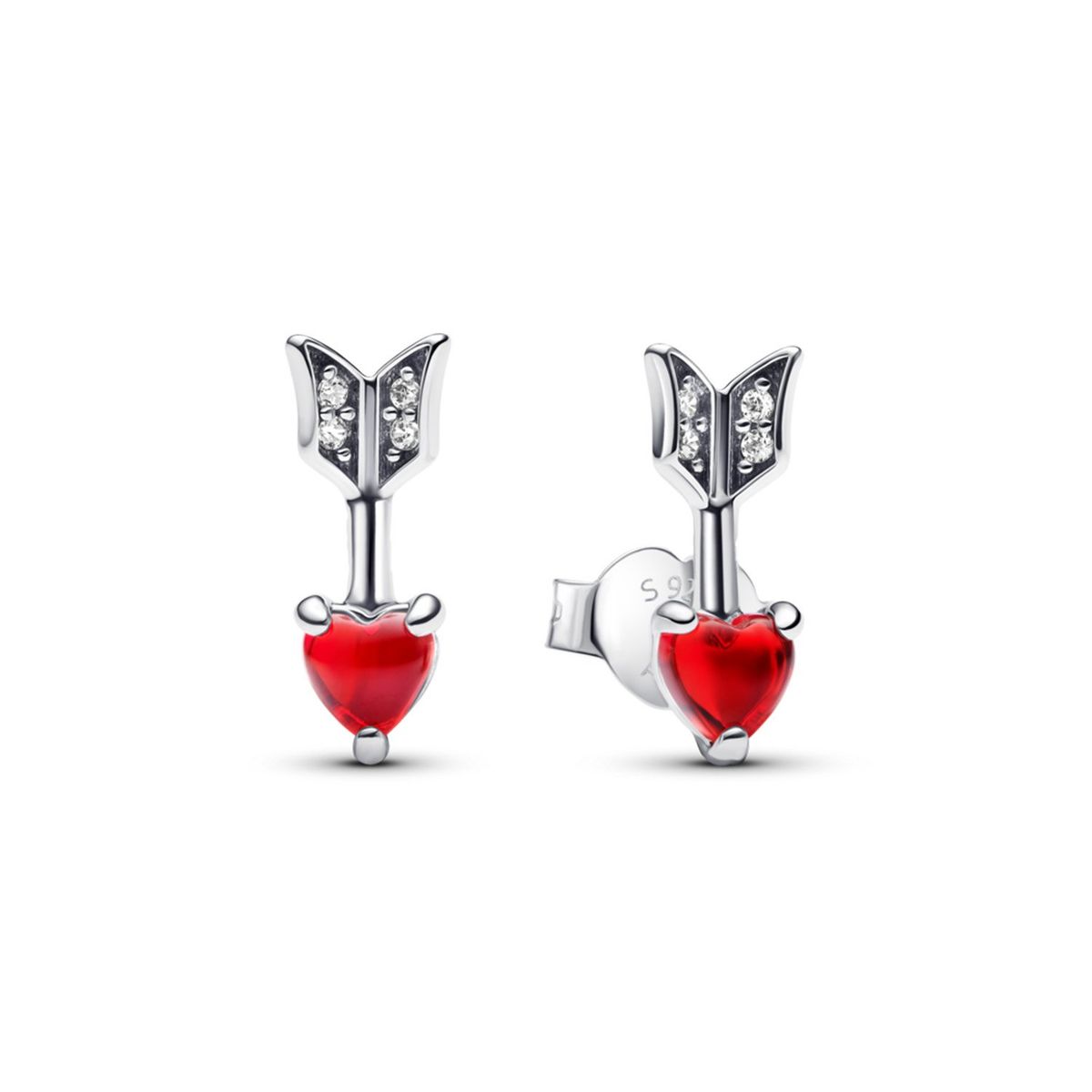 PANDORA - Aretes Flecha y Corazón TU Mujer Pandora