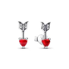 PANDORA - Aretes Flecha y Corazón TU Mujer