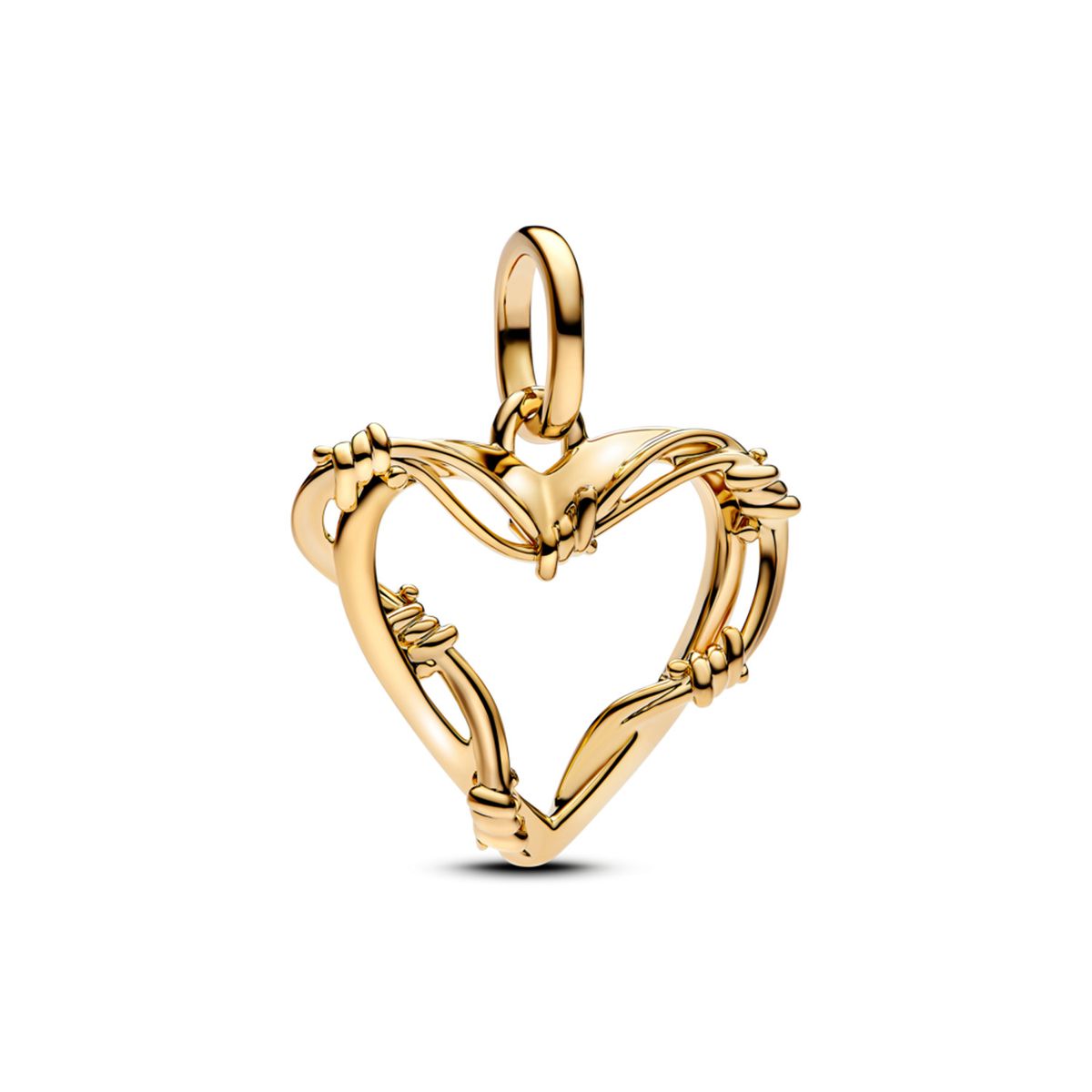 PANDORA - Charm Medallón Corazón Alambre Mujer Pandora