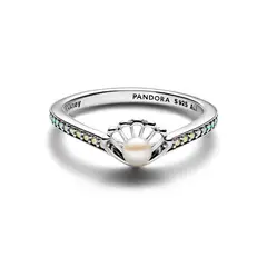 PANDORA - Anillo Perla Princesa Ariel Mujer