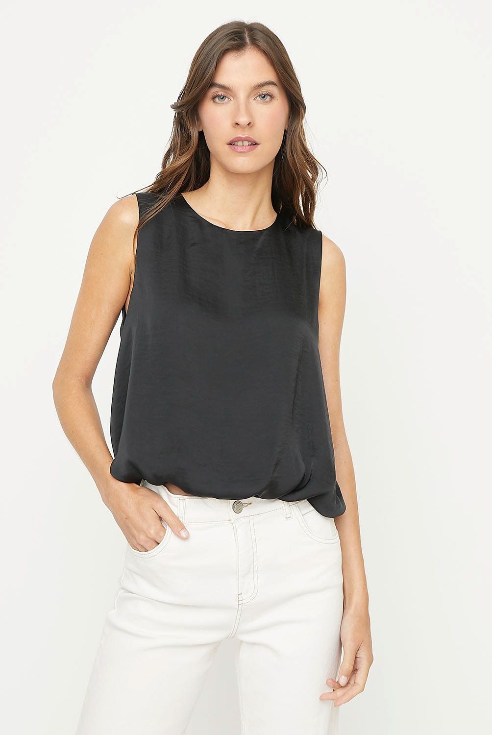 BASEMENT - Blusa Sin Mangas Basement Mujer